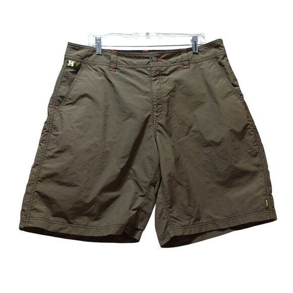 Howler Bros Horizon Hybrid Shorts Mens 38 Green 10" Outdoor Performance Hiking - Picture 1 of 8
